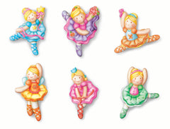 4M Craft Mould Paint Glitter Ballerina Img 1 - Toyworld