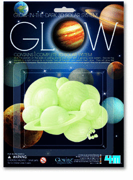 4M Glow In The Dark 3D Solar System - Toyworld