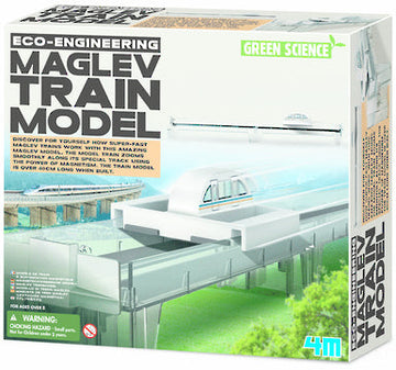4M Green Science Eco Engineering Maglev Train Model - Toyworld