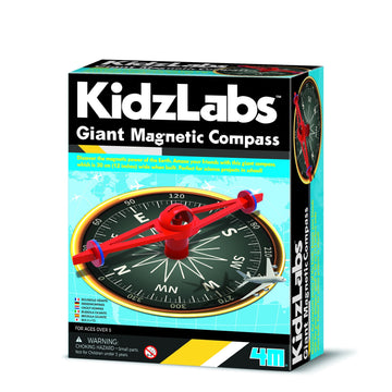 4M Kidz Labs Giant Magnetic Compass | Toyworld