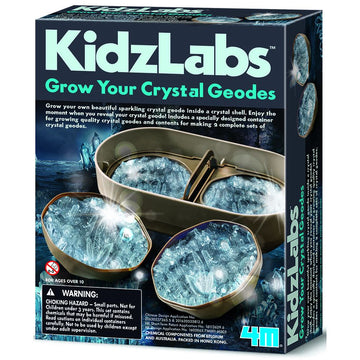 4M Kidz Labs Grow Your Own Crystal Geodes - Toyworld