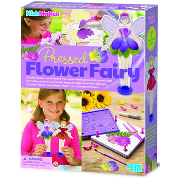 4M Kidz Maker Pressed Flower Fairy - Toyworld