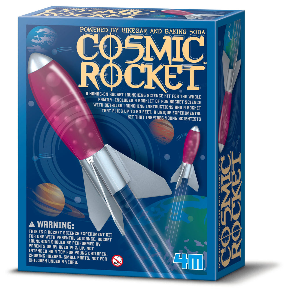 4M Science Kidz Labs Cosmic Rocket Making Kit - Toyworld