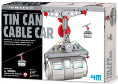 4M Science Tin Can Cable Car - Toyworld