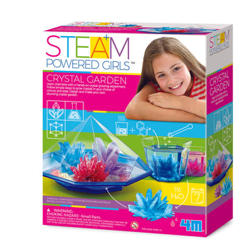 4M Steam Powered Girls Crystal Garden - Toyworld