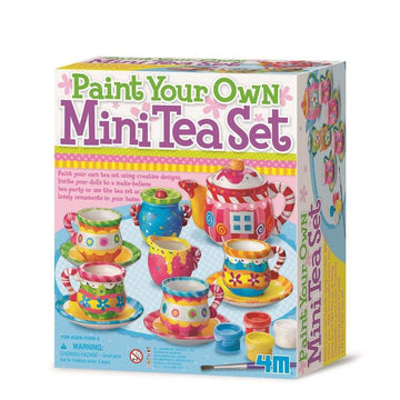 4M Paint Your Own Mini Tea Set - Toyworld