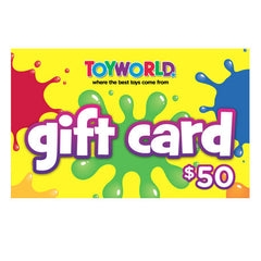 $50.00 Toyworld Gift Card - Toyworld