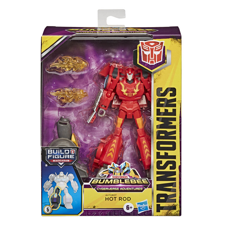 Transformers Cyberverse Adventures Deluxe Hot Rod - Toyworld