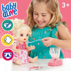 Baby Alive Magical Mixer Baby Strawberry Img 2 - Toyworld