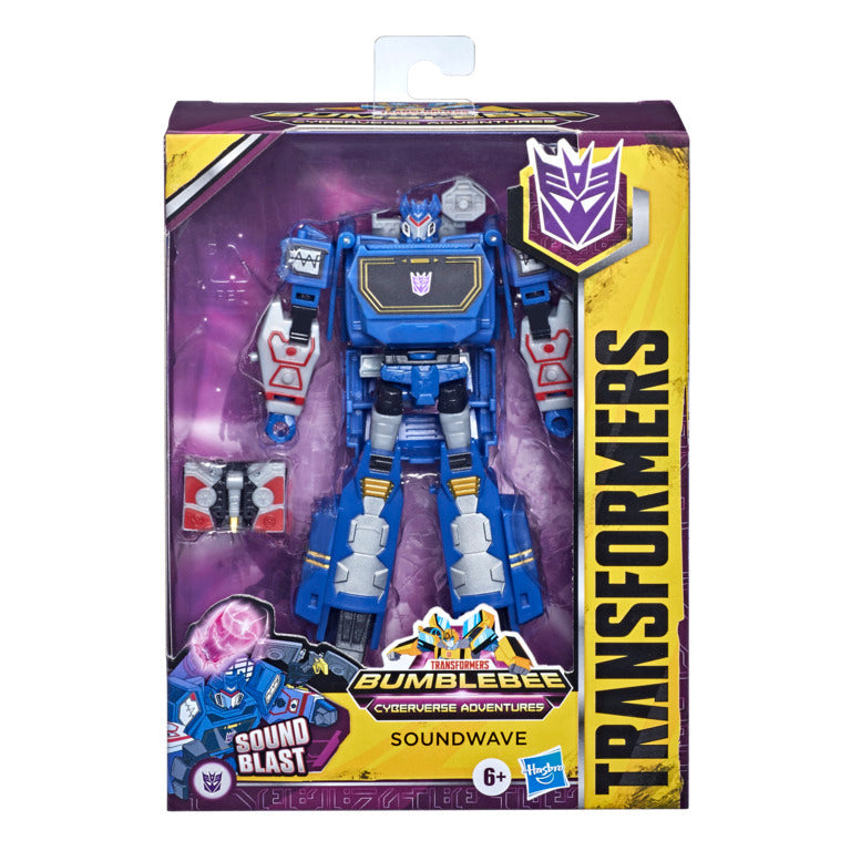 Transformers Cyberverse Adventures Deluxe Soundwave - Toyworld