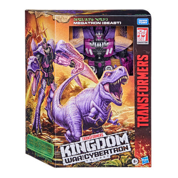 Transformers Kingdom War For Cybertron Leader Class Megatron Beast - Toyworld