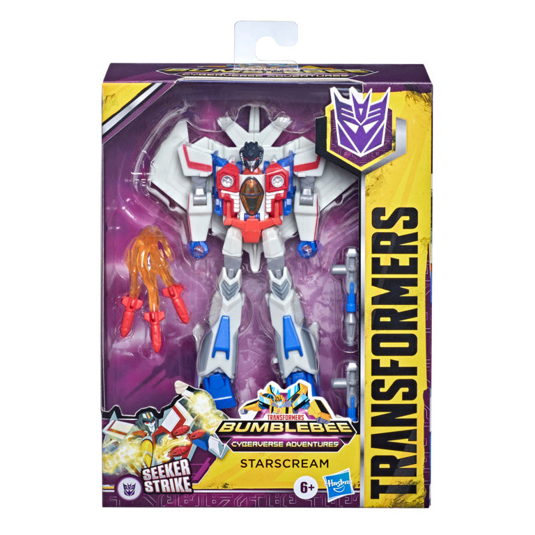 Transformers Cyberverse Adventures Deluxe Starscream - Toyworld