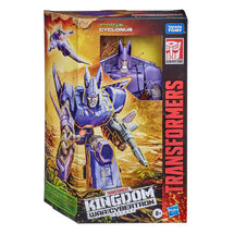 Transformers Kingdom War For Cybertron Voyager Class Cyclonus - Toyworld