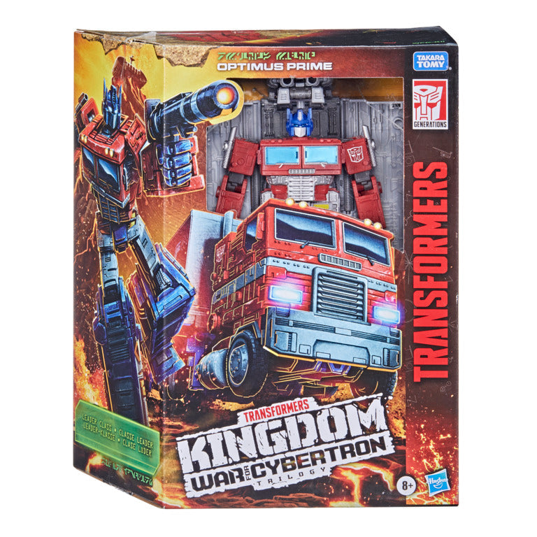 Transformers Kingdom War For Cybertron Leader Class Optimus Prime - Toyworld