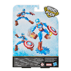 Avengers Bend & Flex Captain America Img 5 - Toyworld