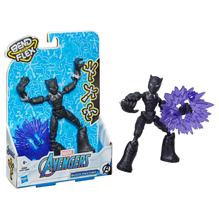 Avengers Bend & Flex Black Panther Img 3 - Toyworld