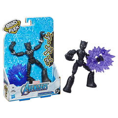 Avengers Bend & Flex Black Panther Img 3 - Toyworld