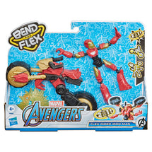 Marvel Avengers Bend & Flex Flex Rider Ironman - Toyworld