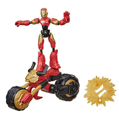 Marvel Avengers Bend & Flex Flex Rider Ironman Img 2 - Toyworld