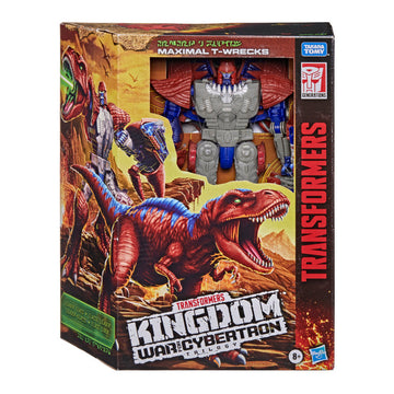 Transformers Kingdom War For Cybertron Leaderclass Maximal T Wrecks | Toyworld