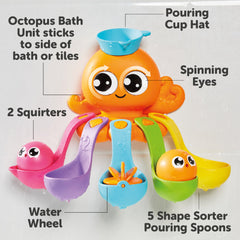 Tomy Bath Activity Octopus Img 2 - Toyworld