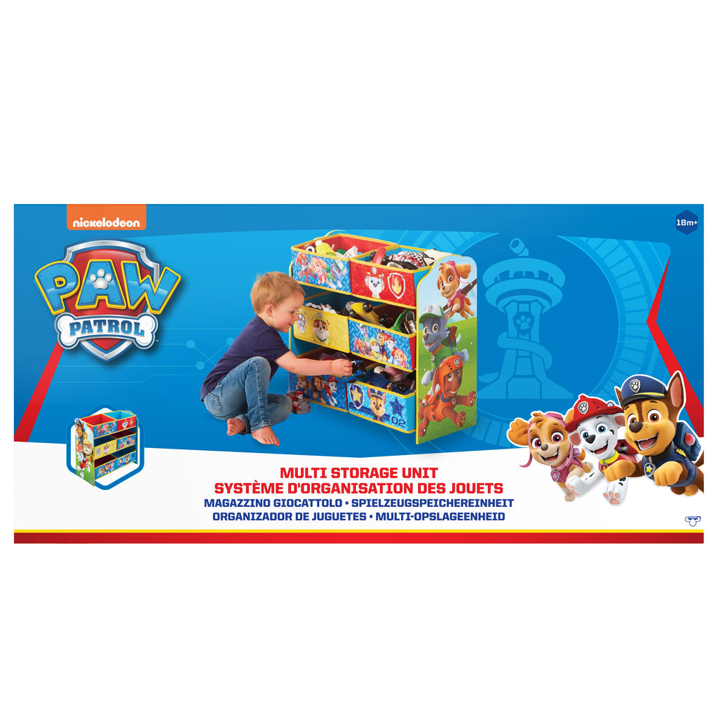 Paw Patrol Multi Storage Unit - Toyworld