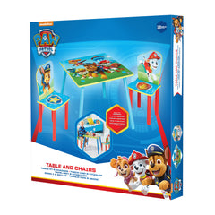 Paw Patrol Table And Chairs - Toyworld