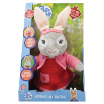 Peter Rabbit Talking & Hopping Lily Bobtail - Toyworld