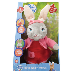 Peter Rabbit Talking & Hopping Lily Bobtail - Toyworld