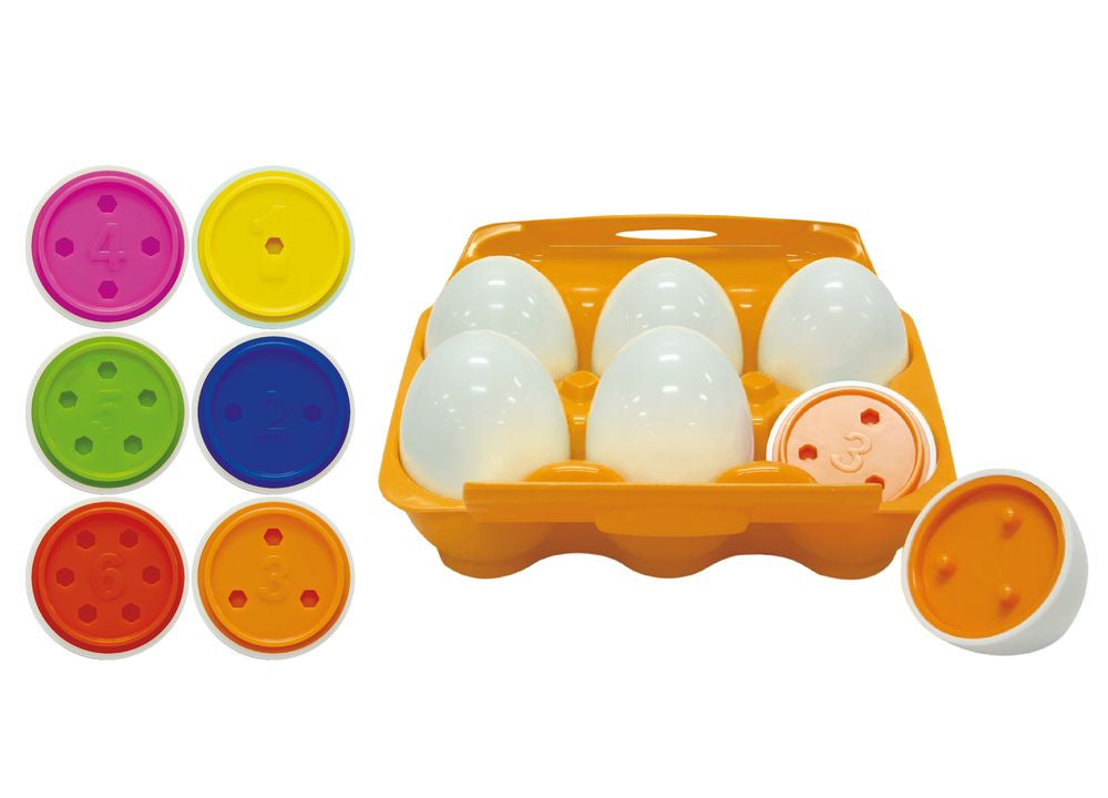 Play & Learn Eggster Count Match Eggs - Toyworld