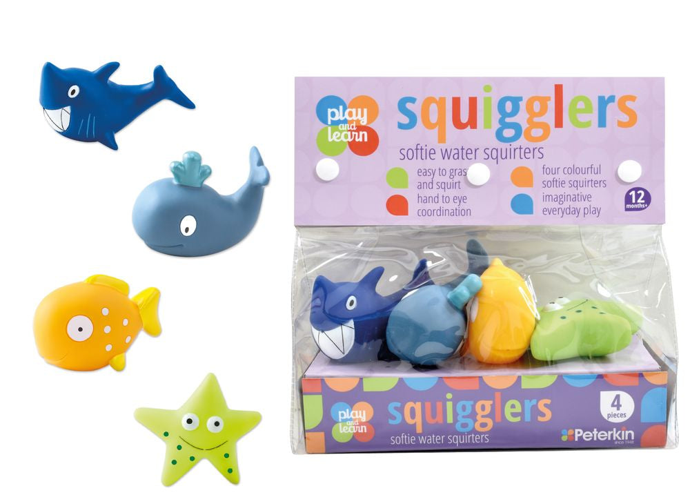 Play & Learn Squigglers Water Squirters - Toyworld