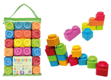 Play & Learn Bloxsters Soft Blocks - Toyworld