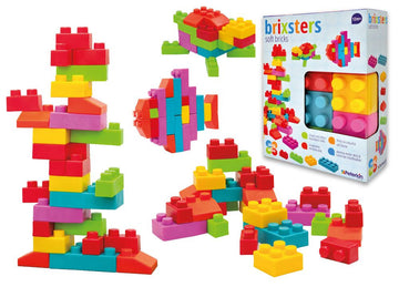 Play & Learn Brixsters Soft Bricks - Toyworld
