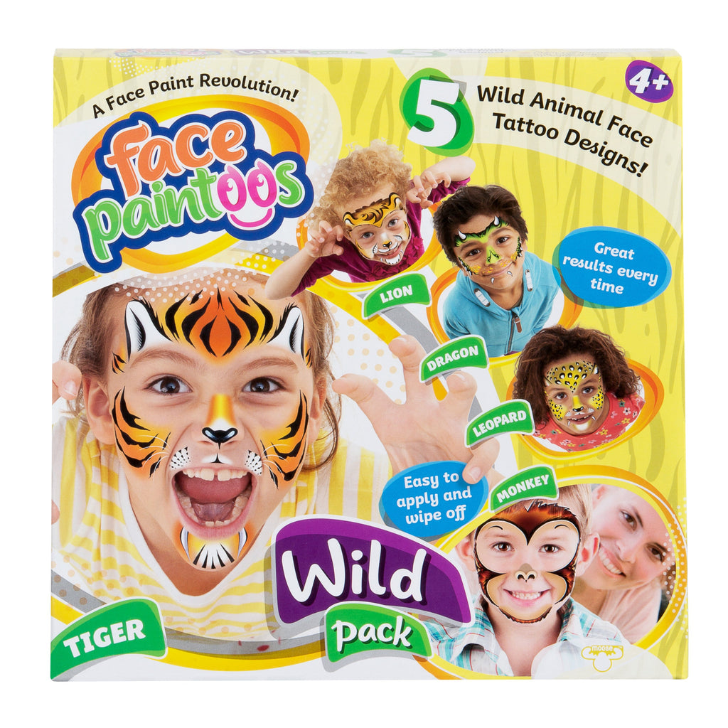 Face Paintoos Wild Pack - Toyworld