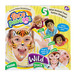 Face Paintoos Wild Pack - Toyworld