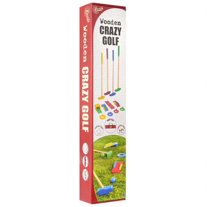 Garden Games Wooden Crazy Golf - Toyworld