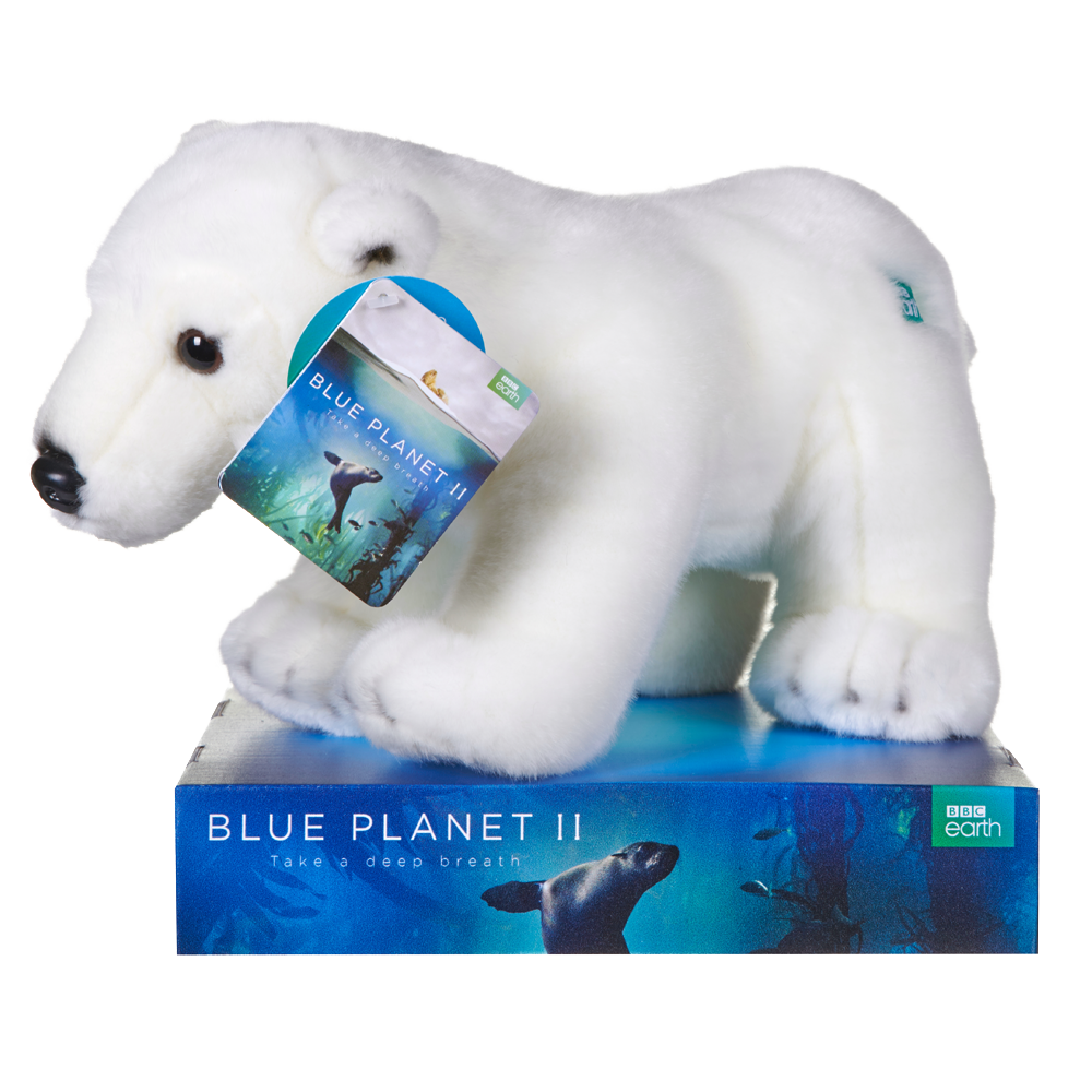 Bbc Blue Planet Polar Bear Plush - Toyworld