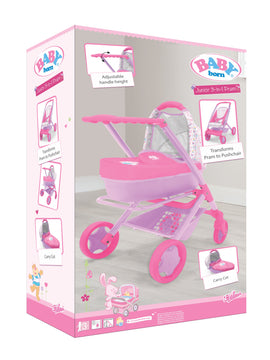 Baby Born Junior Pram - Toyworld