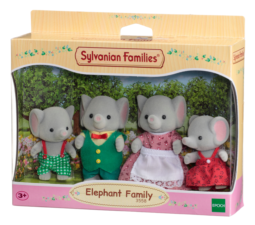 Sylvanian Families Elephant Family - Toyworld