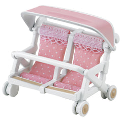 Sylvanian Families Double Pushchair Img 1 - Toyworld