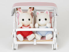 Sylvanian Families Double Pushchair Img 2 - Toyworld