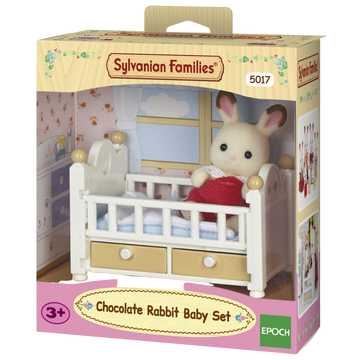 Sylvanian Families Chocolate Rabbit Baby Set - Toyworld