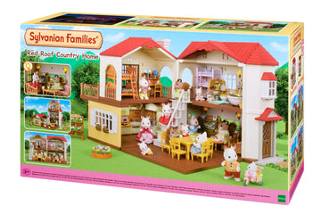 Sylvanian Families Red Roof Country Home - Toyworld