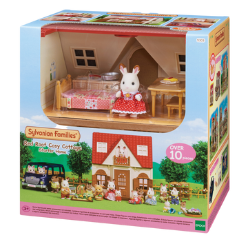 Sylvanian Families Red Roof Cosy Cottage Starter Home - Toyworld