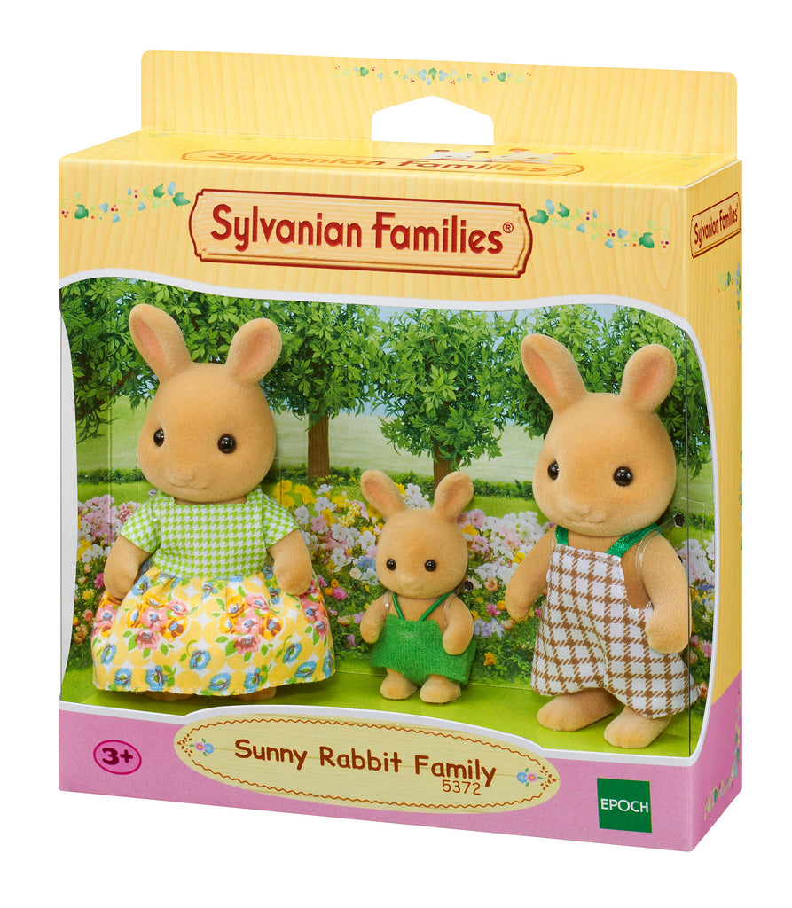 Sylvanian Families Sunny Rabbit Family - Toyworld