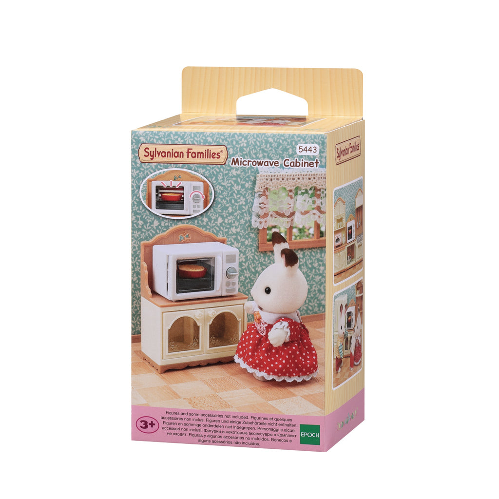 Sylvanian Families Microwave Cabinet - Toyworld