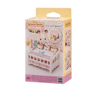 Sylvanian Families Crib With Mobile | Toyworld