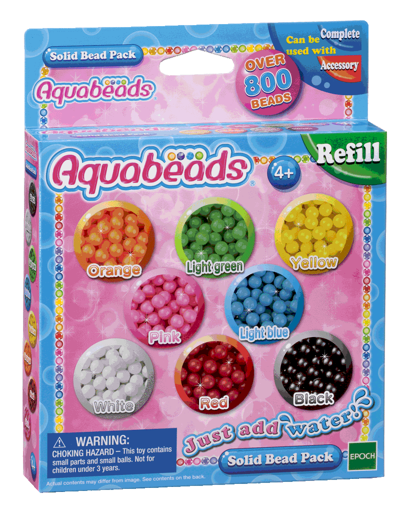 Aquabeads Solid Bead Pack - Toyworld