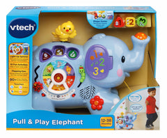 Vtech Pull & Play Elephant Img 2 - Toyworld