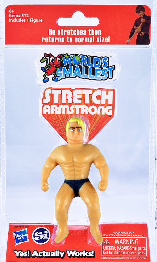 Worlds Smallest Stretch Armstrong - Toyworld